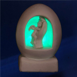 ANGE MAIN LUMINEUX LED EN OEUF