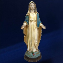 STATUE VIERGE DOREE