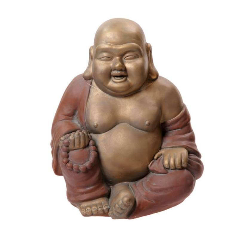 BUDA ROJO Y ORO 33CM