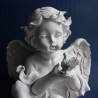 ESCULTURA DE ÁNGEL AL AIRE LIBRE