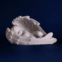 FIGURINE ANGE PLUME TAILLE MOYENNE
