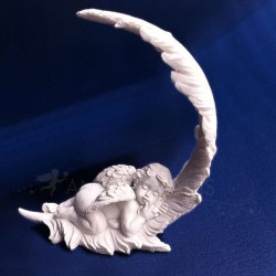 FIGURINE ANGE SUR PLUME