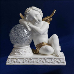 LAMPE ANGE DORÉ