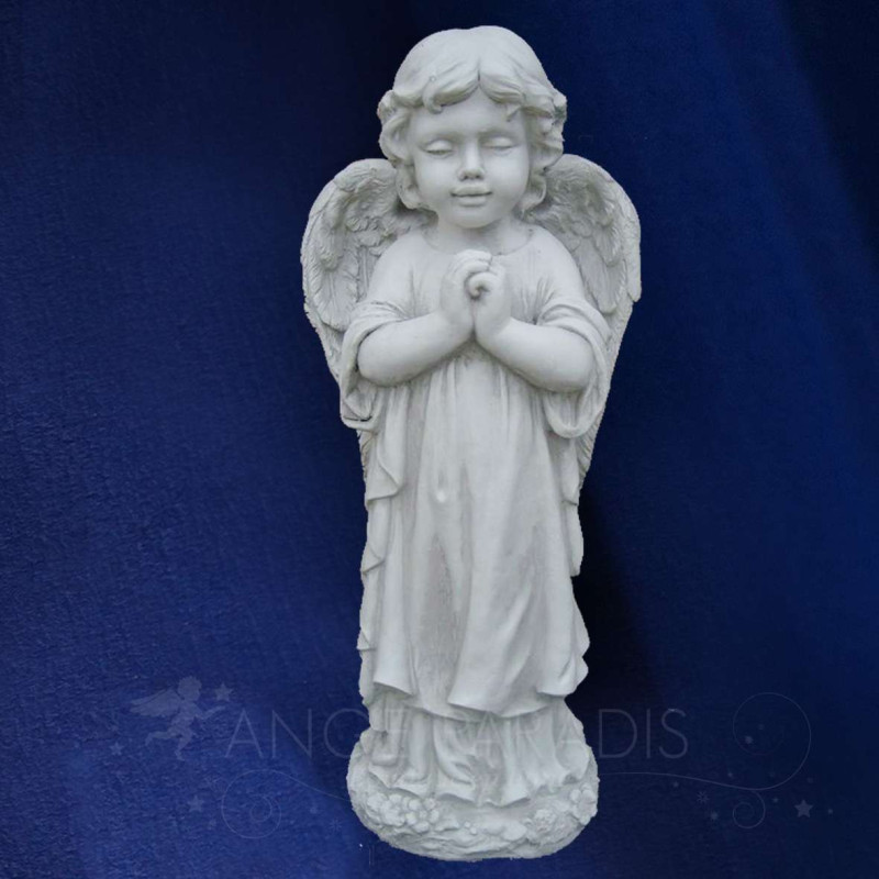 ÁNGEL GRANDE DE PIE ORANDO 72cm