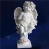 ESTATUA Querubín SOBRE COLUMNA MAJESTUOSA 36CM