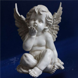 ESTATUA ÁNGEL ANTIGUA 27CM