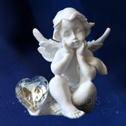FIGURA ÁNGEL CORAZÓN CONTEMPLACIÓN