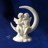 PETITE FIGURINE CHERUBINS LUNE