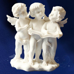 STATUETTE THREE ANGES DEBOUT