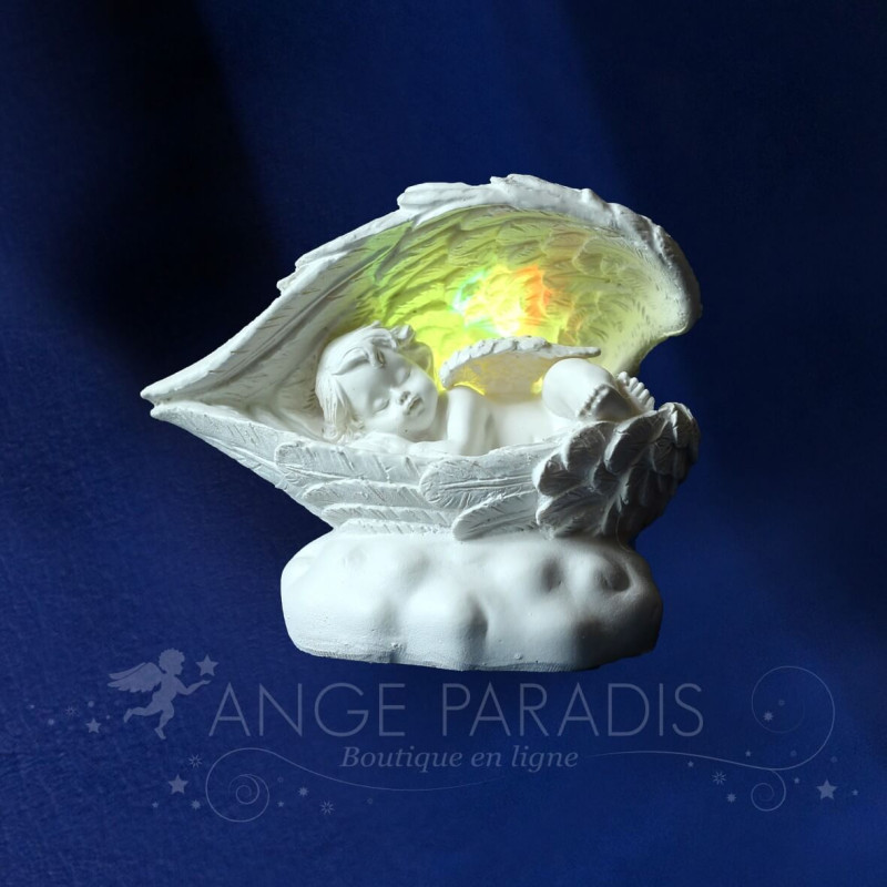 FIGURA ÁNGEL ILUMINADA CALMANTE IZQUIERDA