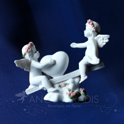 FIGURINE ANGES BALANCOIRE