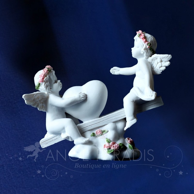 FIGURINE ANGES BALANCOIRE