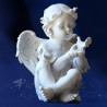 piedra ángel exterior estatua