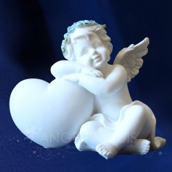 FIGURINE ANGE GARDIEN BLUE LAW