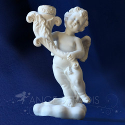 ÁNGEL SOPORTE VELA QUERUBES SOPORTE VELA