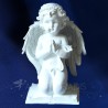 ESTATUILLA ÁNGEL LIBRO ROSAS 22CM