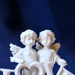 Decoración del ángel de la boda