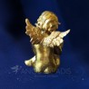 FIGURA ÁNGEL dorada figura ángel dorada