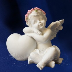 FIGURA ÁNGEL DE LA GUARDIA ROSA DERECHA