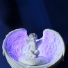 figuras de angeles iluminadas