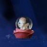 BOULE A NEIGE ANGE ROSE