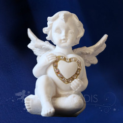 FIGURA ÁNGEL CON CORAZÓN