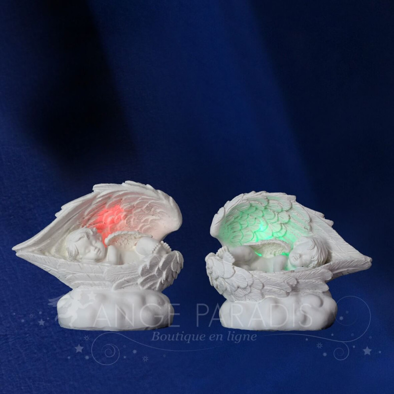 2 FIGURAS DE ÁNGEL DE LUZ CALMANTE
