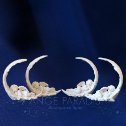 4 FIGURAS DE ÁNGEL SOBRE UNA PLUMA