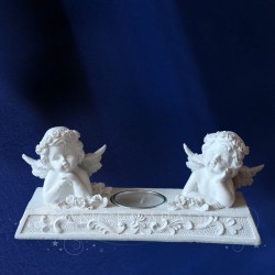 BOUGEOIR CHERUBIN 2 ANGES