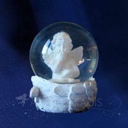 GLOBO DE NIEVE DULCE ÁNGEL