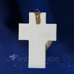cruz angelical para colgar