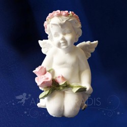 estatua ángel casa