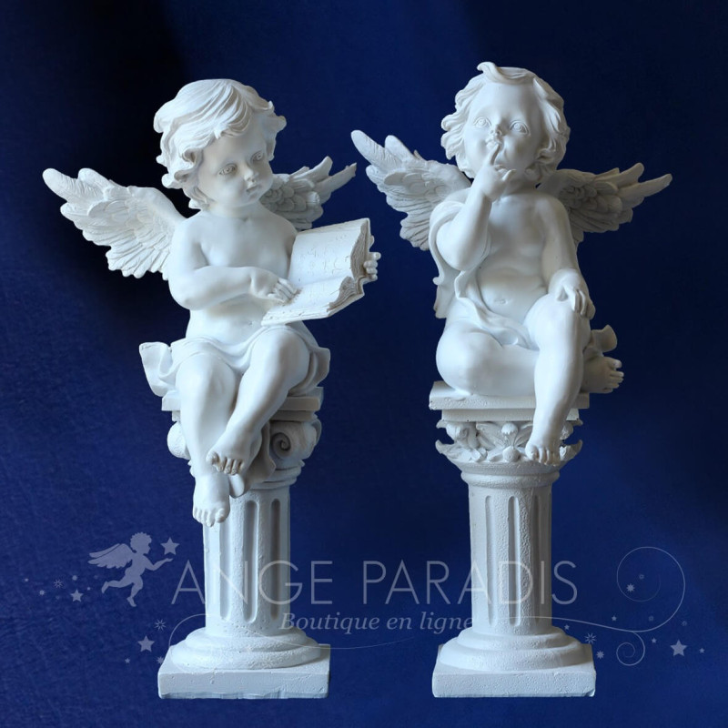 estatuas angeles talla grande estatuillas de resina blanca angeles grandes