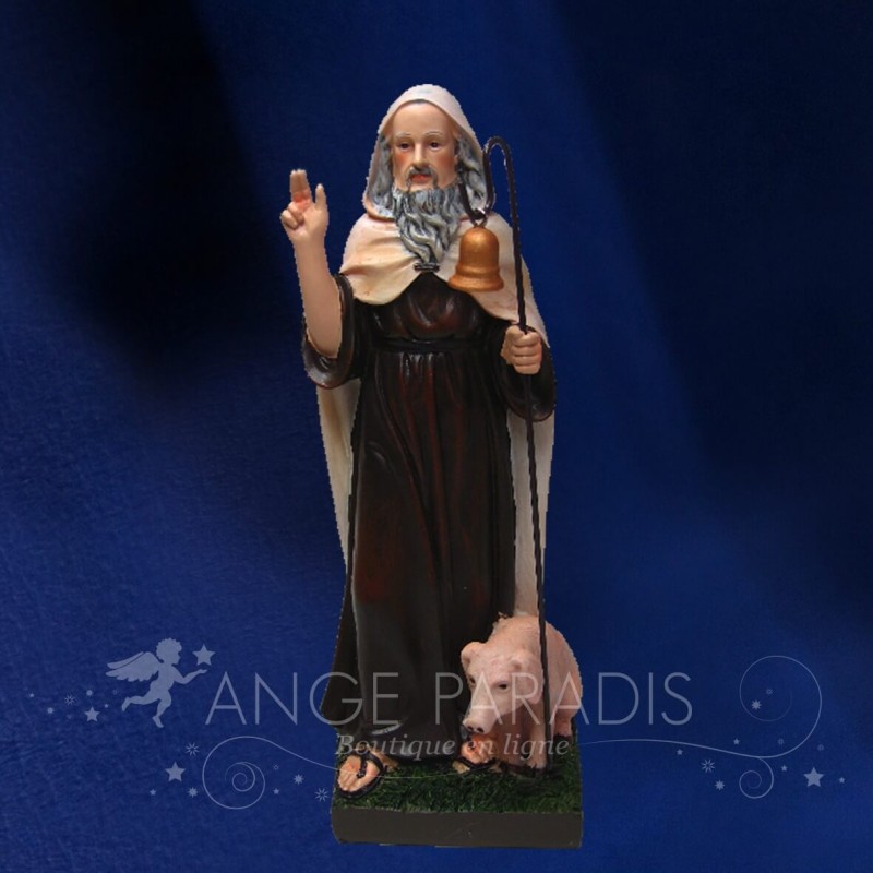 STATUETTE SAINT ANTOINE CON COCHON