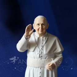 ESTATUILLA DEL PAPA FRANCISCO estatuilla del vaticano del papa francisco