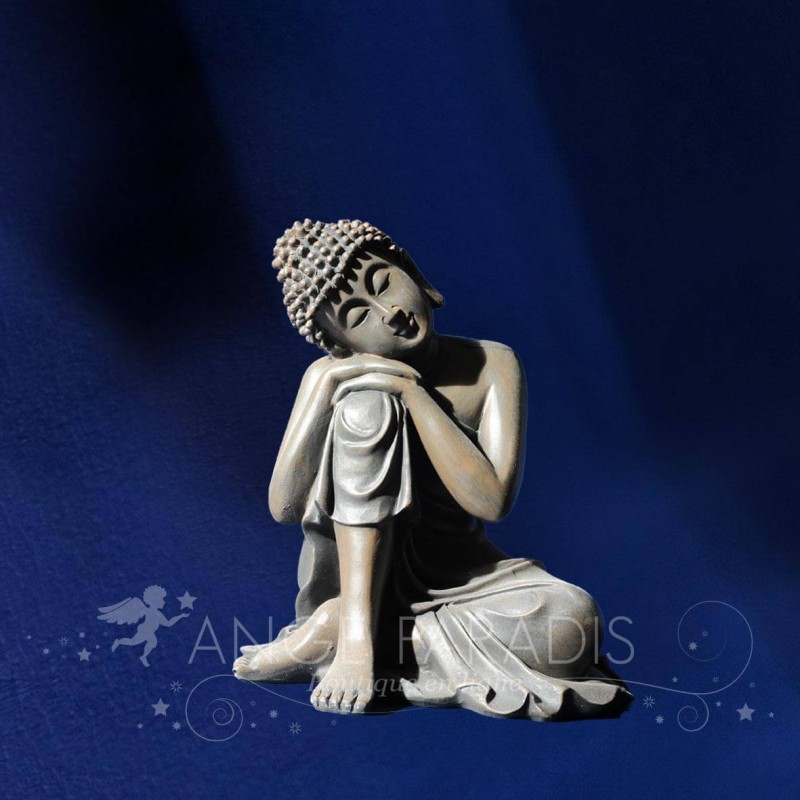 FIGURA BUDA DE MADERA 12cm