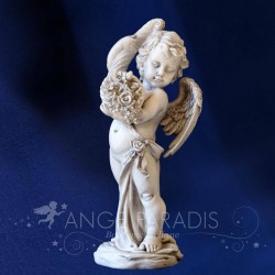 STATUE ANGE GEANT CORNE ABONDANCE