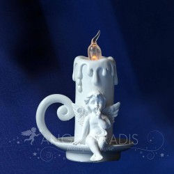 PORTAVELAS LED ÁNGEL