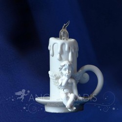 PORTAVELAS LED ÁNGEL