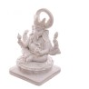 STATUETTE GANESH BLANC