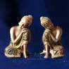 STATUETE BOUDDHA X2 PEACE