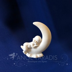 FIGURINE BEBE CON UN LUNE