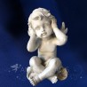 STATUETTE ANGE SAGESSE 17 CM "No escucho nada"