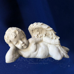 STATUE ANGE EXTERIOR COUCHE 41cm