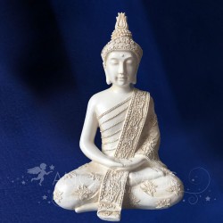 STATUETTE BOUDDHA STYLE MARBRE