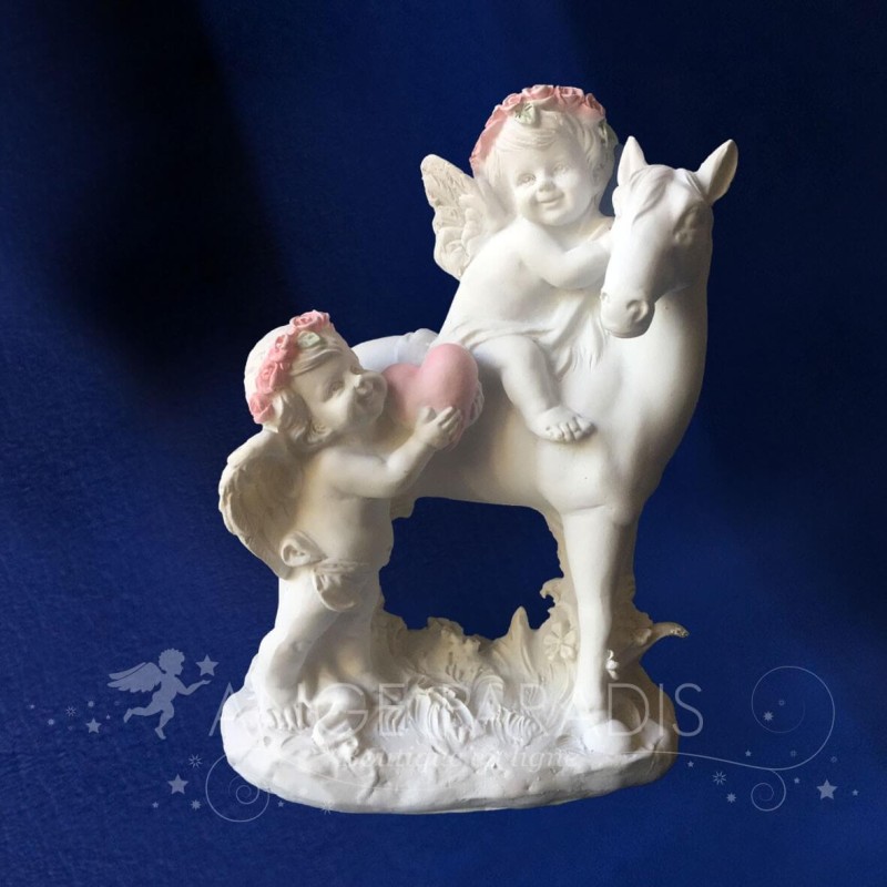FIGURINE CHERUBIN "Messager of Love"