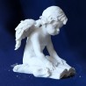 STATUETTE ángel con un libro