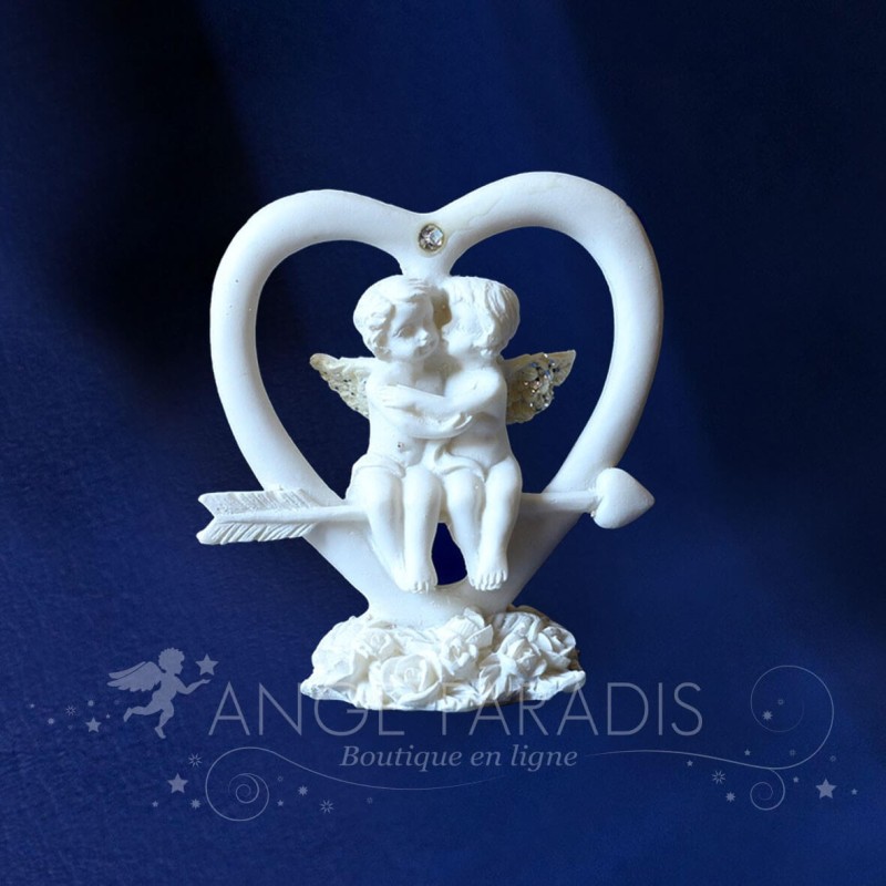FIGURINE ANGES AGAINST CUPIDON 2
