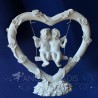 STATUETTE ANGE BISOUS GRAND 19 CM