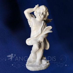 STATUE D ANGE MUSE 23CM